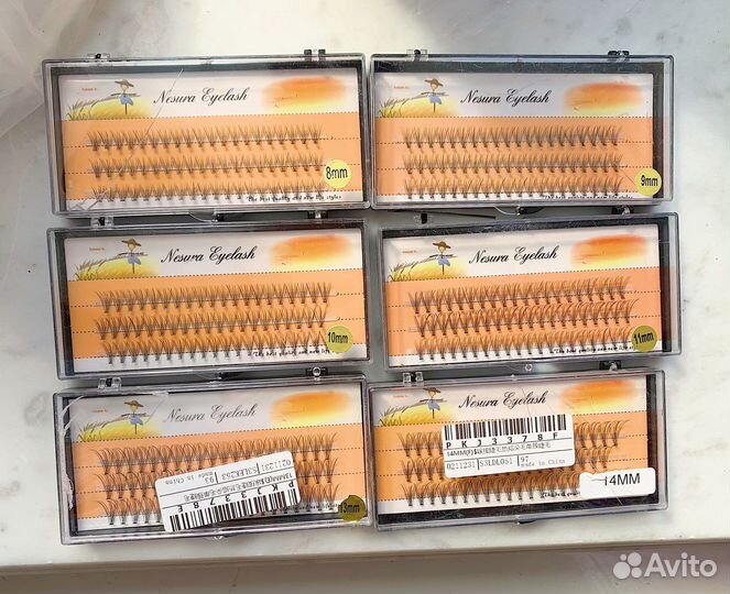 Ресницы пучки nesura
