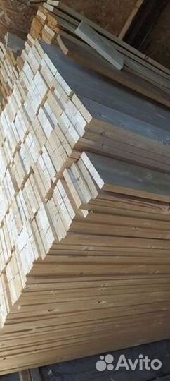 Доска строганная 45х190х6000