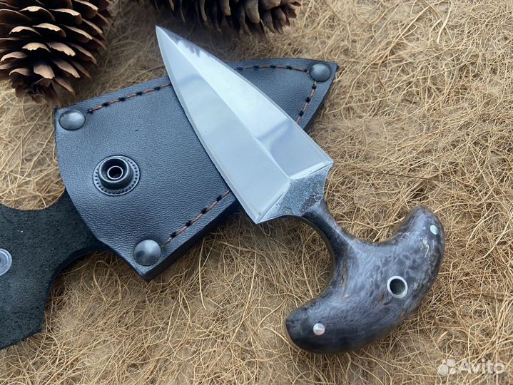 Тычковый нож из кованой стали х12мф