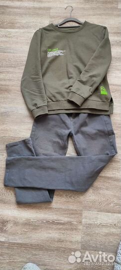 Толстовка и джинсы 164