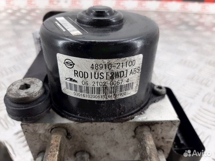 Блок ABS SsangYong Rodius 2007 4891021A10