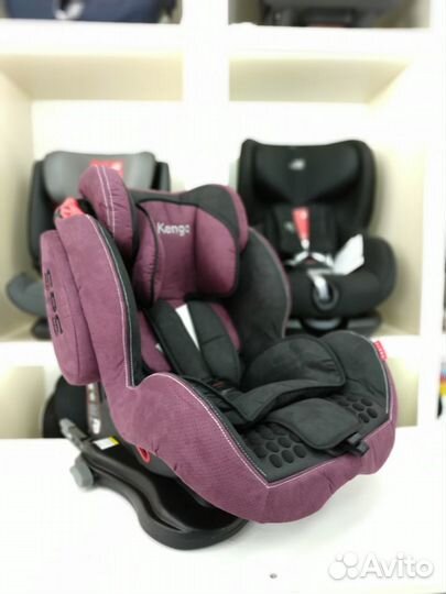 Автокресло 9-36кг изофикс Kenga Thunder фиолетовый