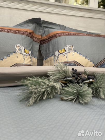 Постельное белье Hermes (евро)