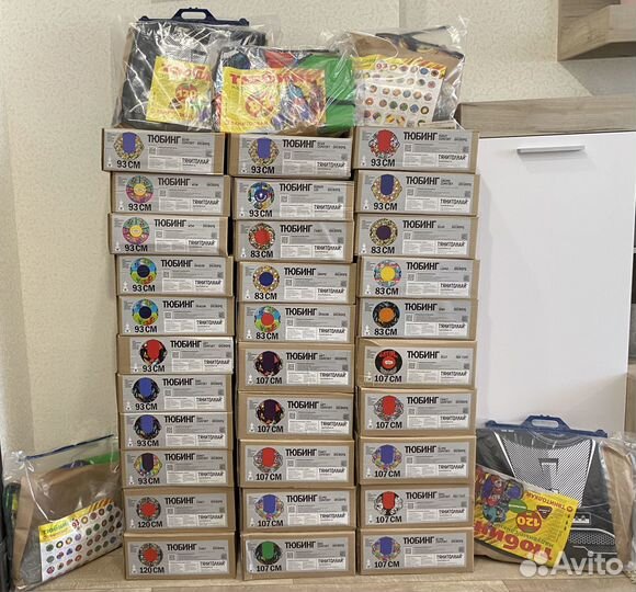 Тюбинг ватрушка 83 см Гномы (с камерой)