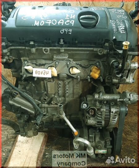 Двигатель 1,6 EP6 5FW Peugeot 308 408 207