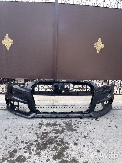 Бампер передний на ауди audi