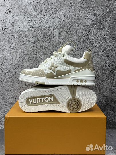 Louis Vuitton LV Skate Sneaker Beige White