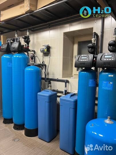 Промышленная система очистки воды