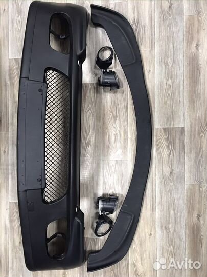 Губа e46 элерон