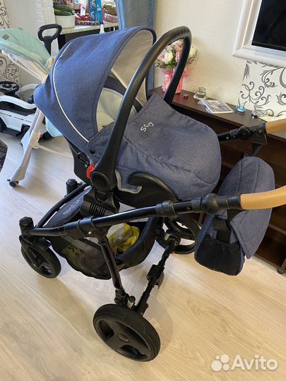 Коляска 3 в 1 rudis solo