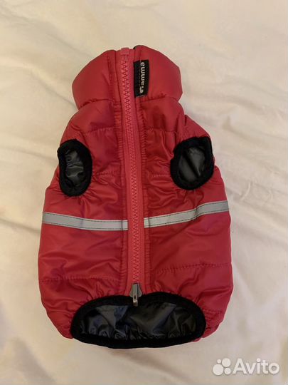 Двусторонняя жилетка для собачки, размер S