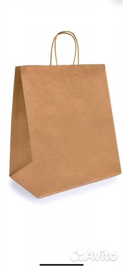 Крафт пакеты с ручками