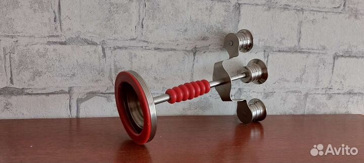 Канделябр (подсвечник) из металла, винтаж 1990год