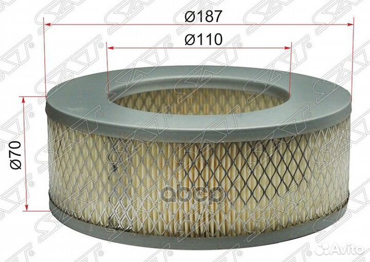 Фильтр воздушный toyota lite/townace noah 96-07