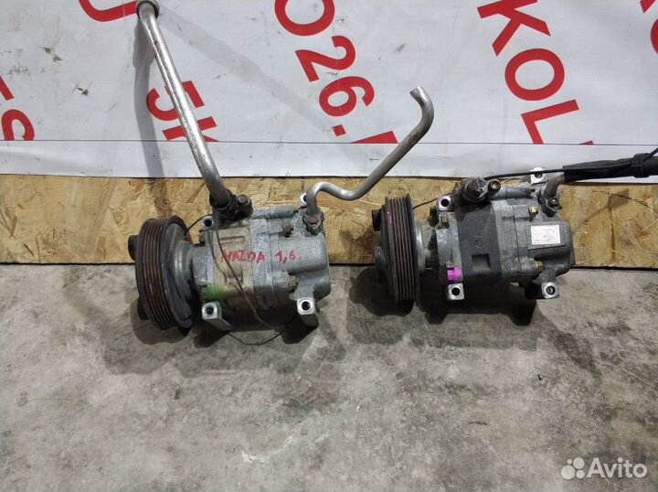 Компрессор кондиционера mazda3 1,6л BK BL