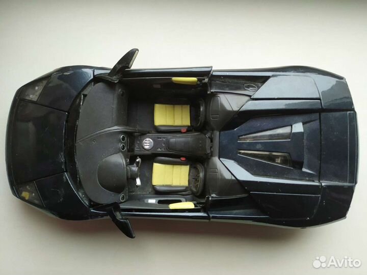 1:18 Maisto черный lamborghini murcielago Roadster