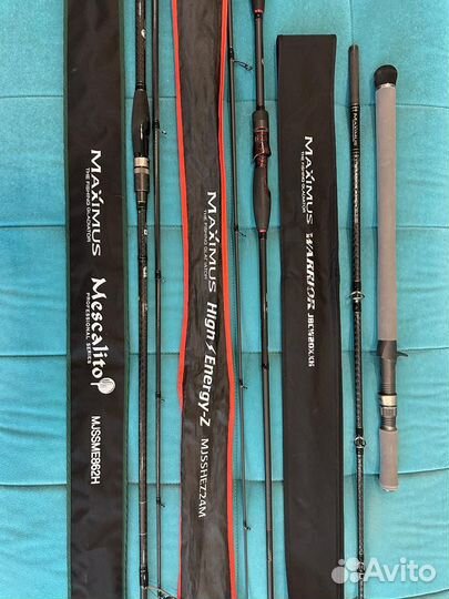 Спиннинги Maximus, Daiwa, Tict, Zetrix