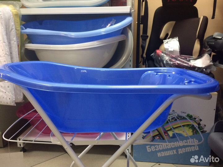 Ванна детская со сливным клапаном 50 л