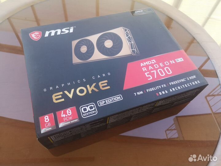 Видеокарта RX 5700 XT MSI Radeon Evoke GP OC