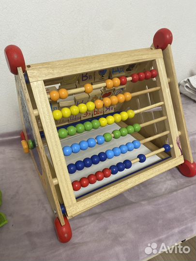 Развивающий игровой центр деревянный