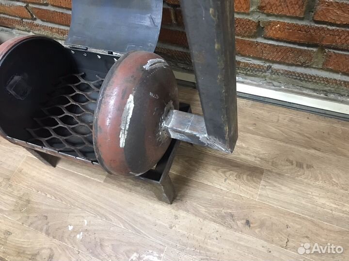 Мангал с газового баллона