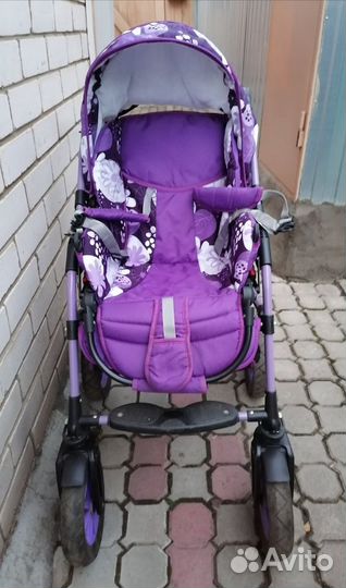 Прогулочная детская коляска Teddy Platinum