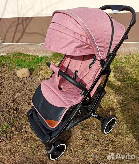 Коляска новая dearest 819 plus 2022 розовая