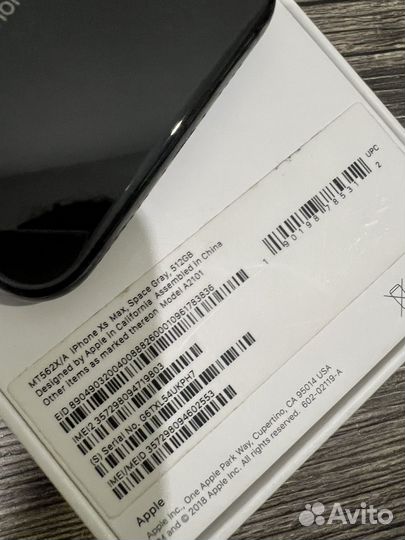 iPhone Xs Max, 512 ГБ