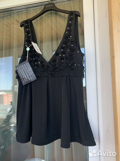 Топ черный Armani 44-46 р