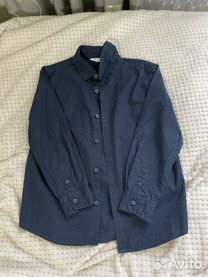 Рубашка mango kids для мальчика