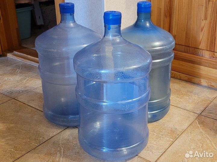 Бутылка пэт 19 литров 3 шт
