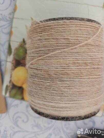 Пряжа из пуха колли