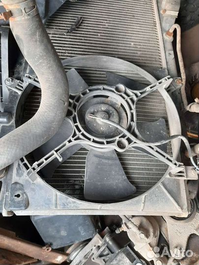 Диффузор с вентилятором Kia Spectra