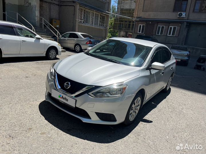 Nissan Sentra 1.8 CVT, 2017, 98 000 км