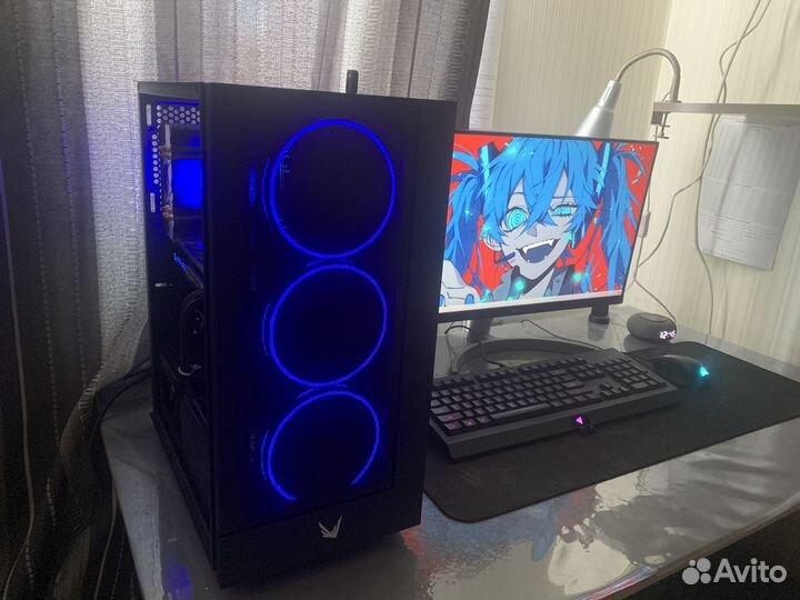 Игровой компьютер i3-9100F, sapphire RX 580