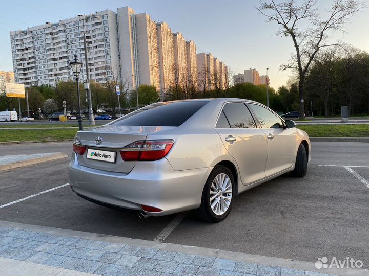 Toyota Camry 2.5 AT, 2015, 155 000 км