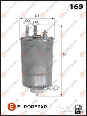 Фильтр топливный renault fluence/megane/scenic