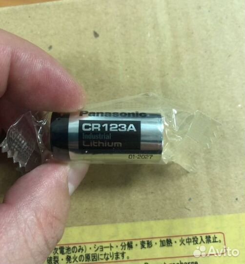 Элемент питания CR123A Panasonic Industrial PK1