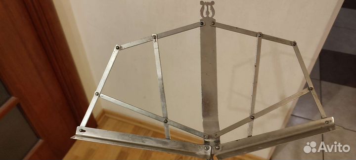 Пюпитр складной для нот нержавека