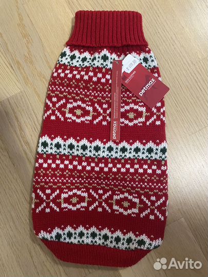 Новогодний свитер для собак и кошек, новый