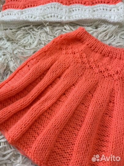 Костюм новый вязанный