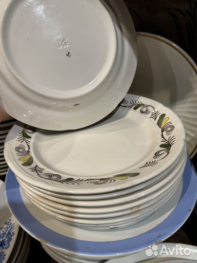 Фарфоровая посуда СССР много