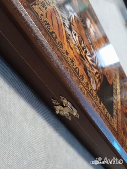 Нарды цветные, малые Лев и Тигр