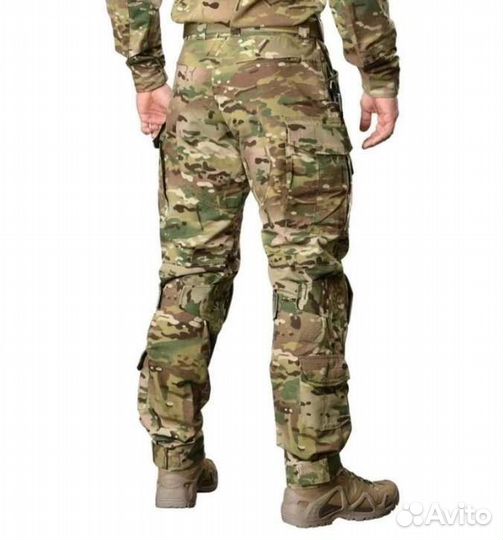 Тактические боевые штаны + наколенники