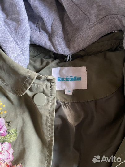 Парка для девочки 128