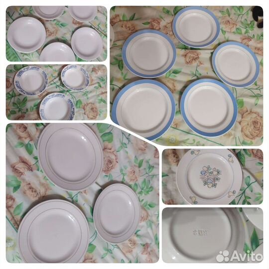 Тарелки СССР и современные- по почте,боксбери