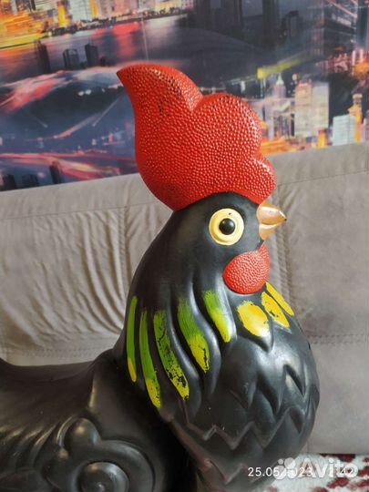Петух игрушка каталка СССР