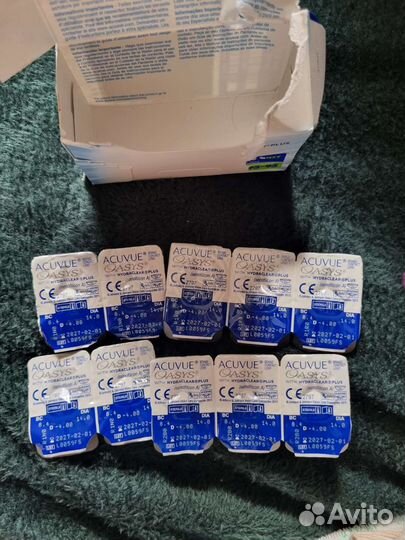 Линзы acuvue oasys 2 недельные -4.00