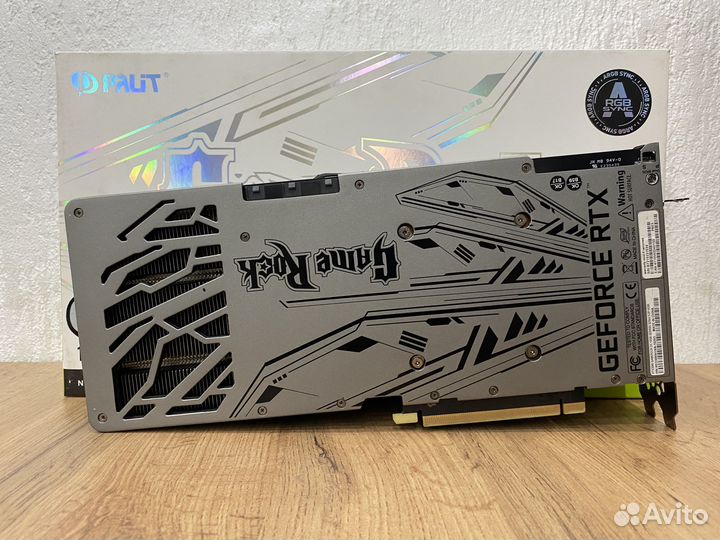 Видеокарта GeForce RTX 3080 Palit GameRock Гаранти