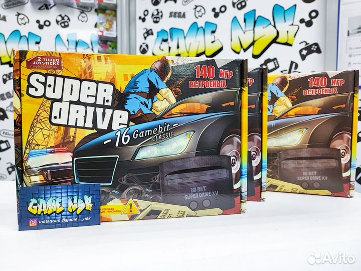 Приставка 16Bit Super Drive (140 игр) NEW